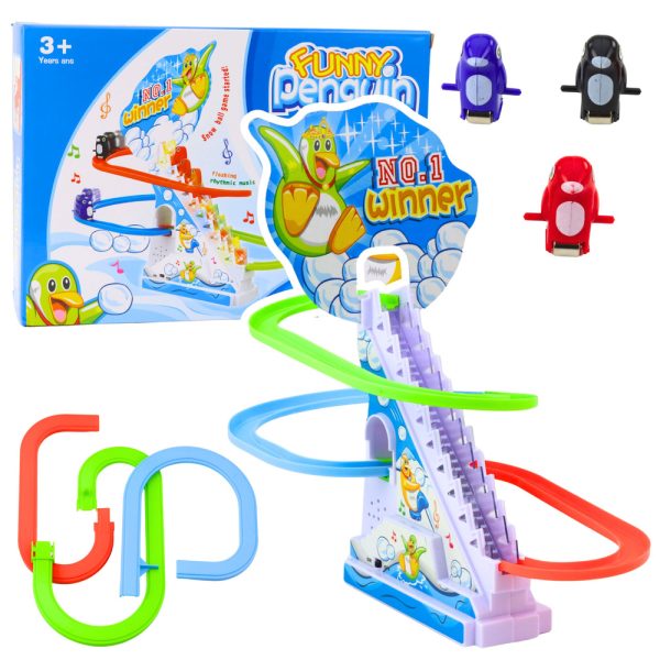 Interactive Penguins on Escalators Set for Kids